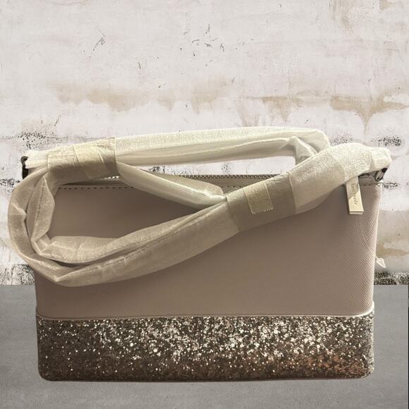 Kate Spade NWT Flash Glitter Crossbody Gray - Picture 6 of 6